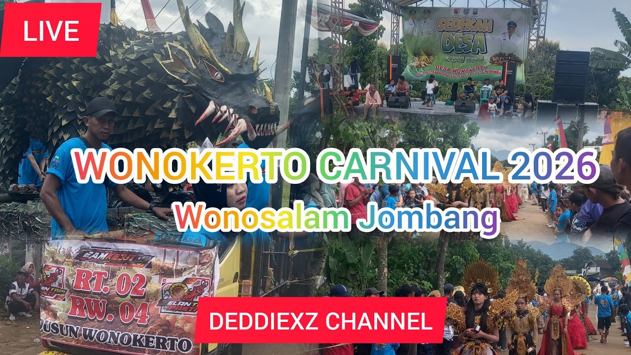 WONOKERTO CARNIVAL 2026 WONOSALAM JOMBANG