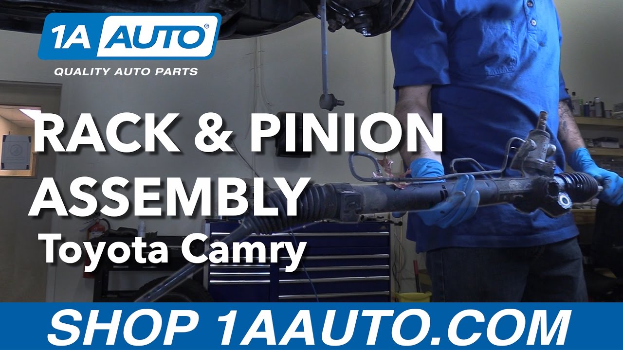 How to Replace Rack and Pinion Assembly 92-01 Toyota Camry