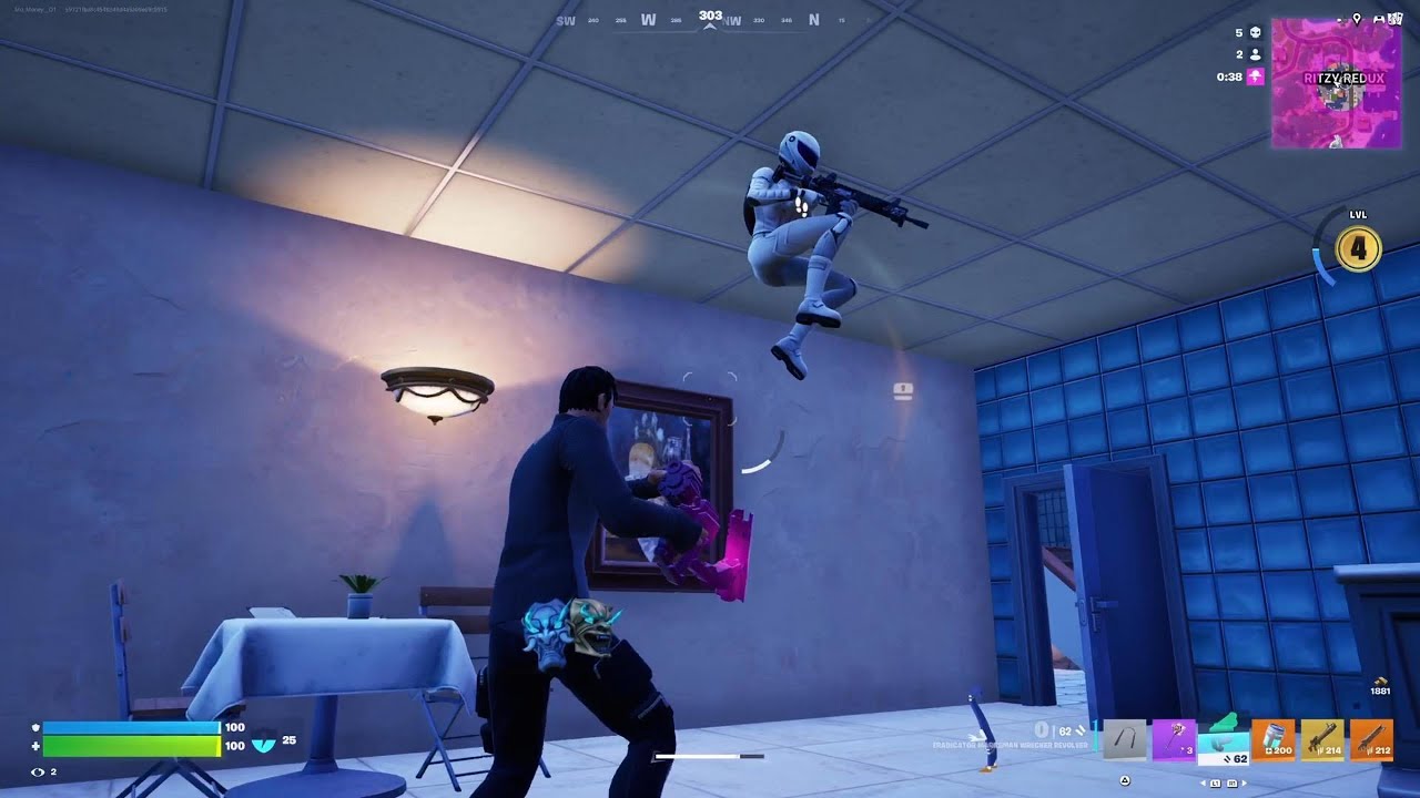Leaping Larry #fortnite #gamerfamily #oldmangamer