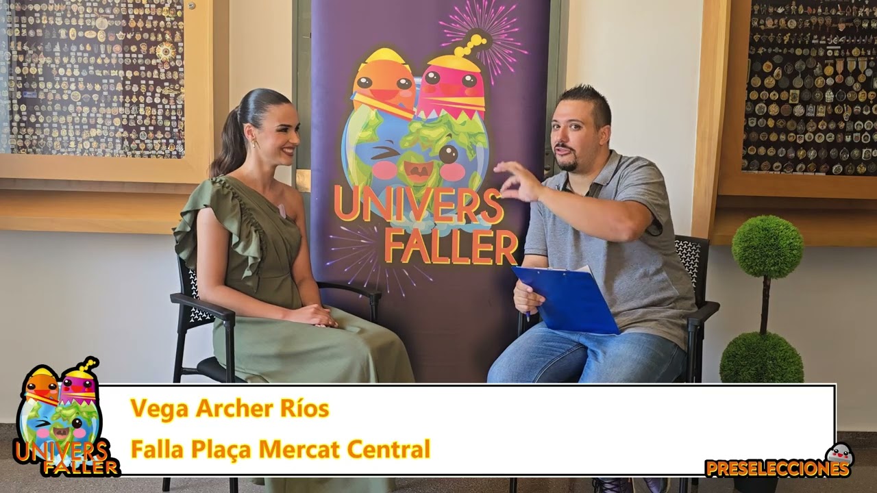 Candidata Mayor Vega Archer Ríos Falla Plaça Mercat Central