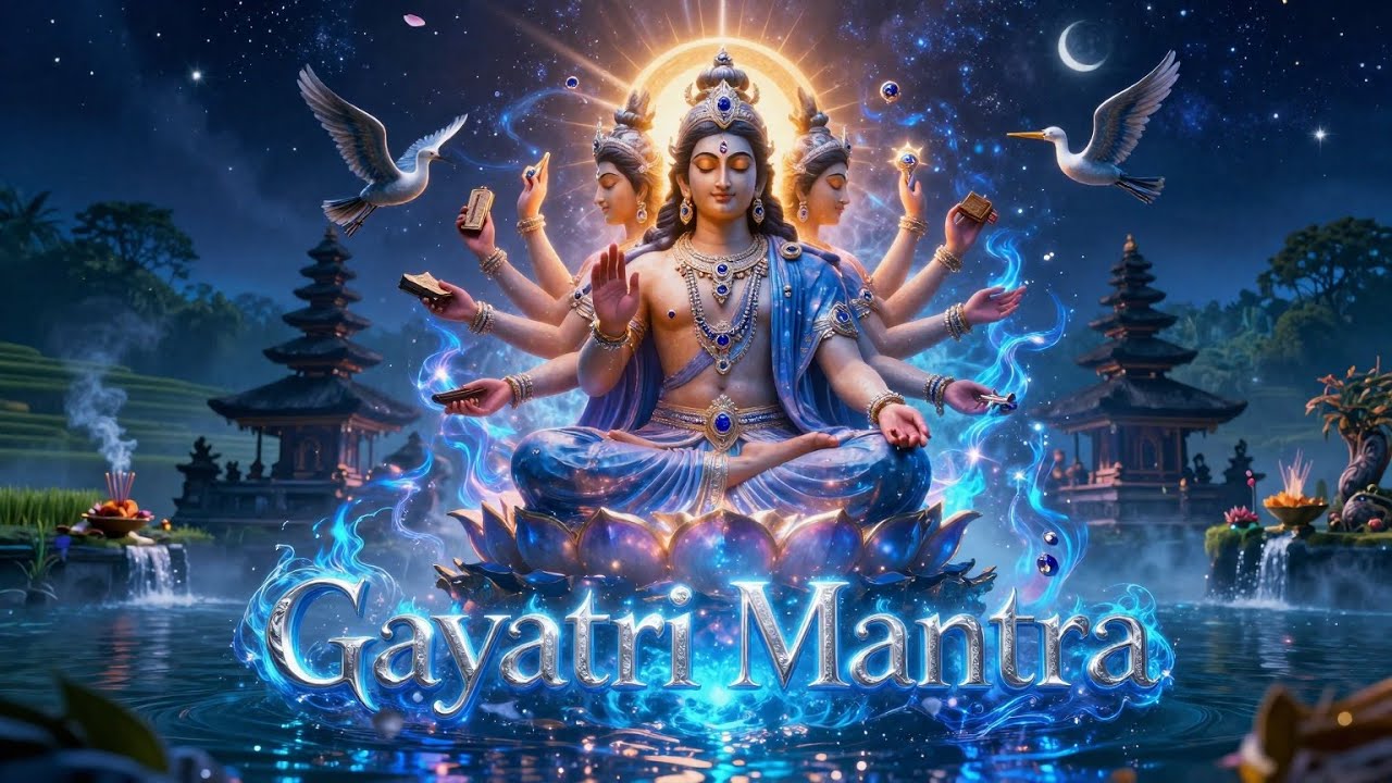 🔴LIVE STREAM 12h - Gayatri Mantra for Abundance & Prosperity | Savitar Sun God