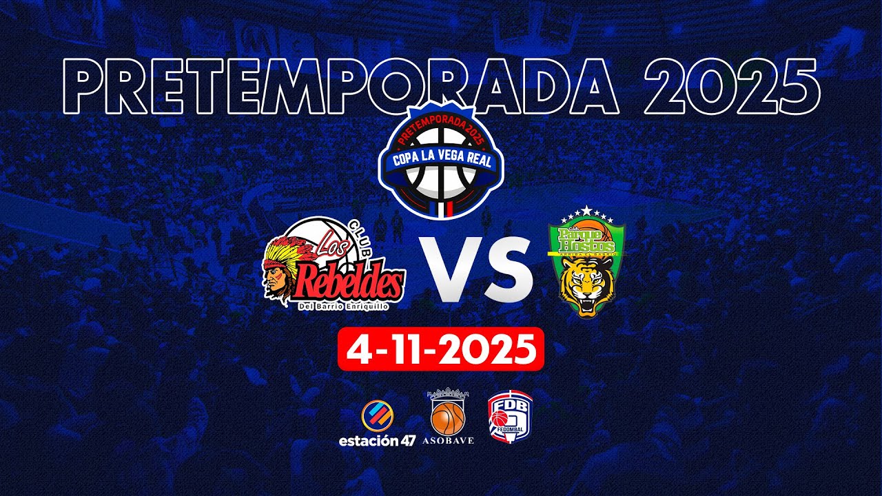 PARTIDO PRETEMPORADA TBS 2025: ENRIQUILLO VS PARQUE HOSTOS | 4-11-2025