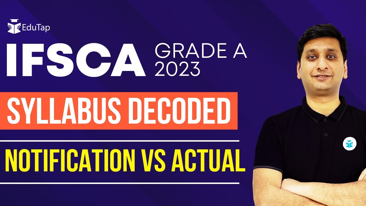 IFSCA Grade A Syllabus | IFSCA Preparation | IFSCA Grade A Recruitment 2023 | EduTap Course