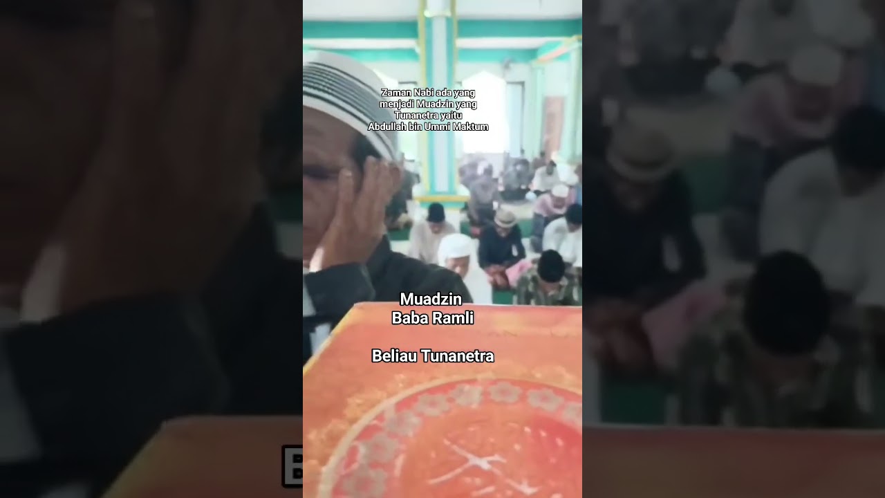 MUADZIN TUNANETRA DESA TETA
