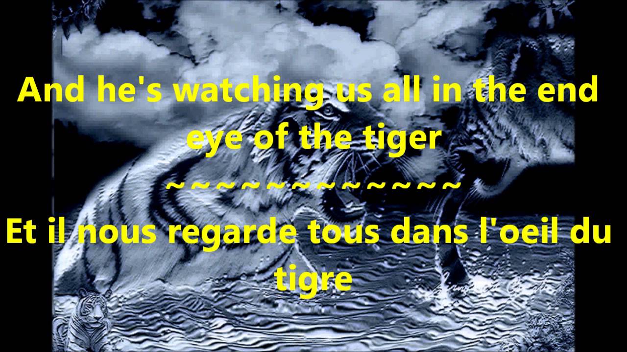 Survivor ~ Eye Of The Tiger {paroles et traduction}