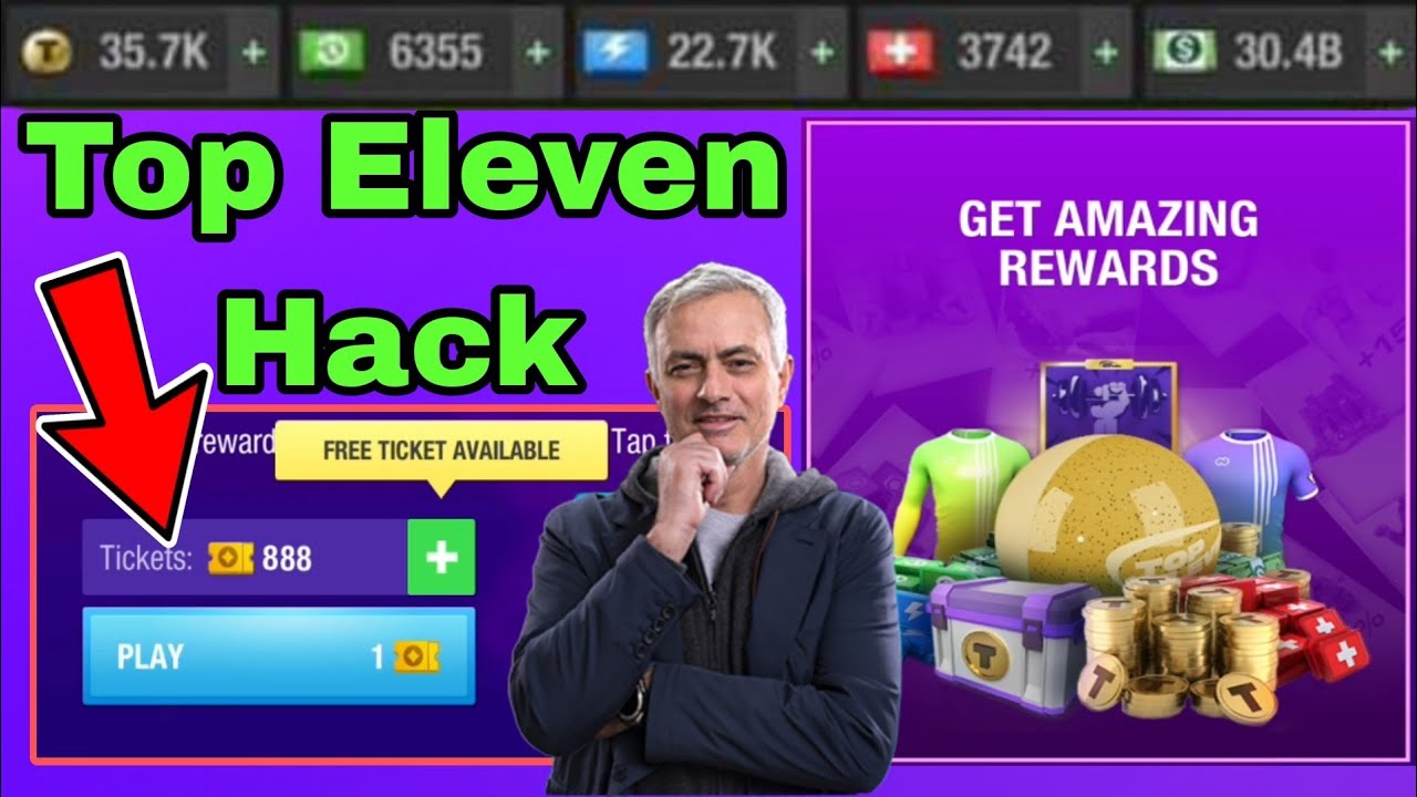 Top Eleven valid Hack: Get 8 free draw frenzy tickets at once | No root, no mod apk