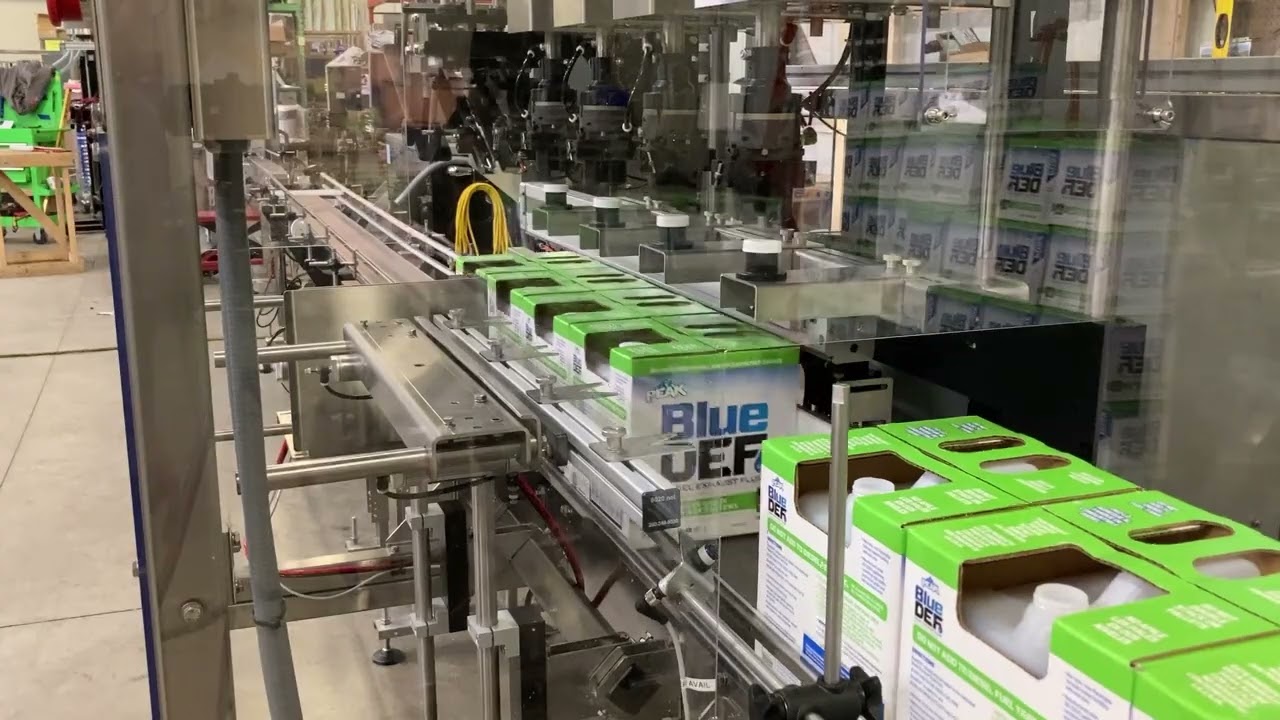 Apex Filling Systems- Filling Systems 4 Head Chuck Capper