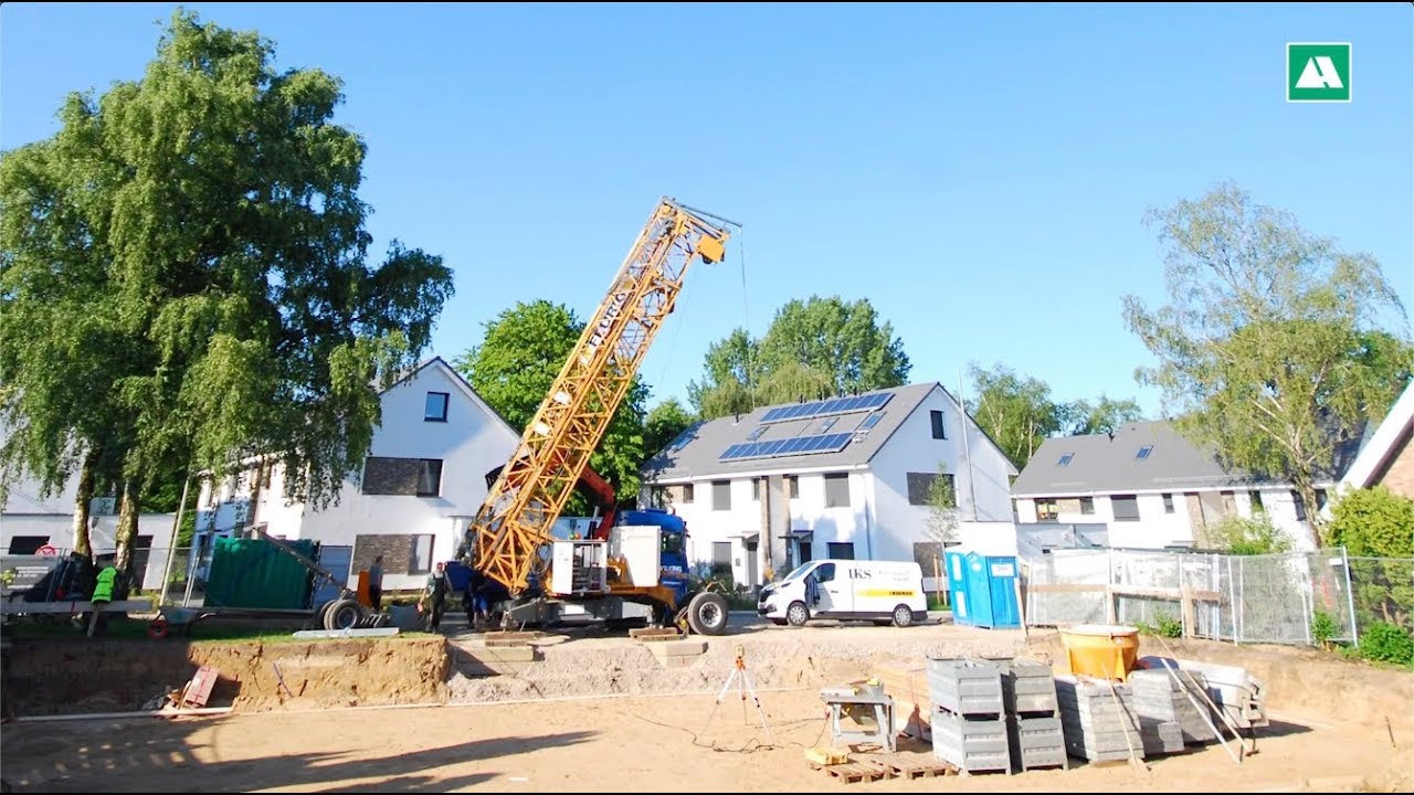 Kranaufbau Im Ring 2019 im Zeitraffer