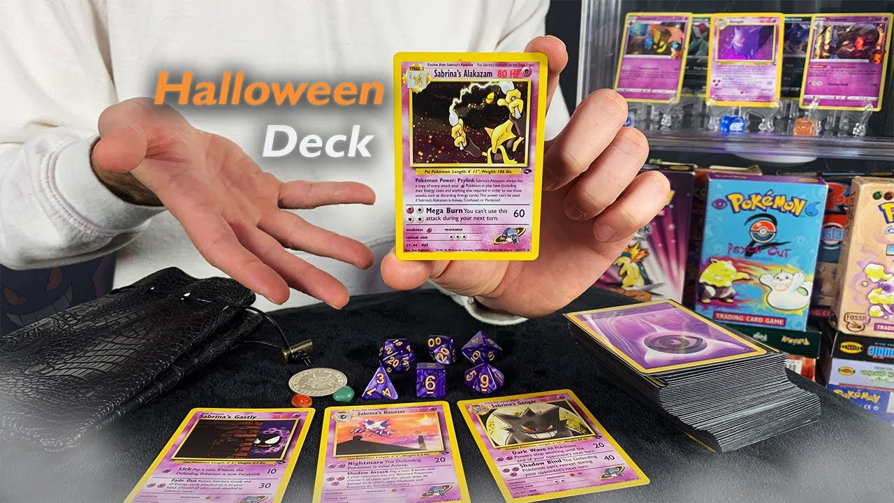 ASMR | Relaxing Pokemon Deck Assistant Builds You a Halloween Deck 🎃 | Customer Service Roleplay