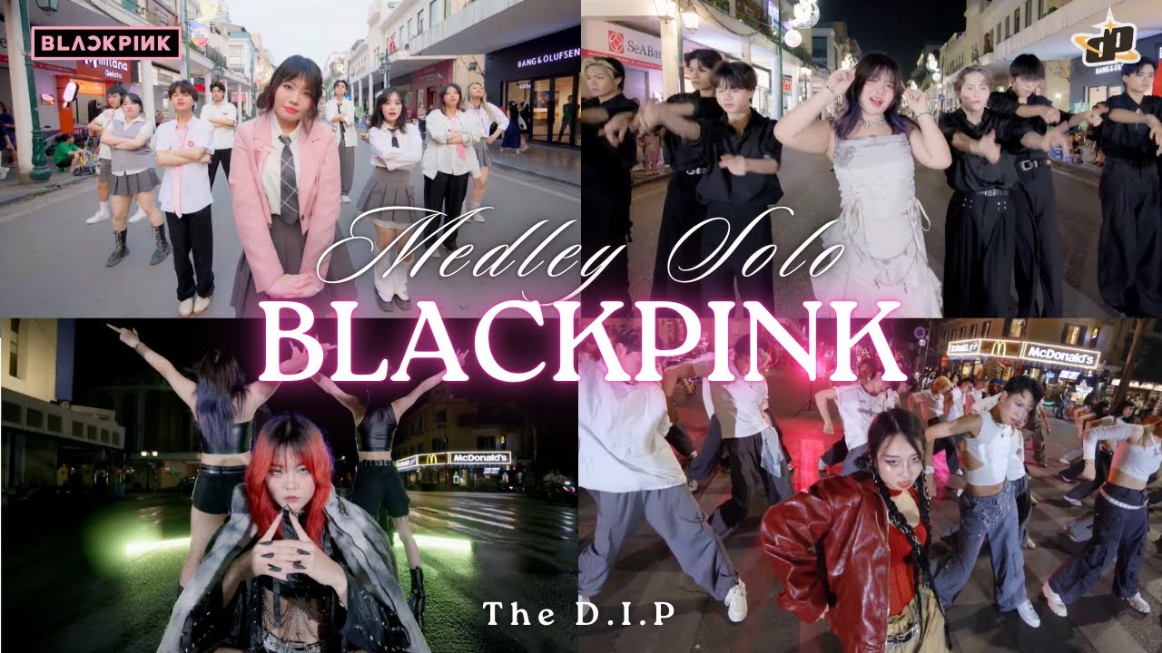 [KPOP IN PUBLIC] MEDLEY SOLO BLACKPINK | APT - Earthquake - FUTW - Like Jennie Dance By The D.I.P