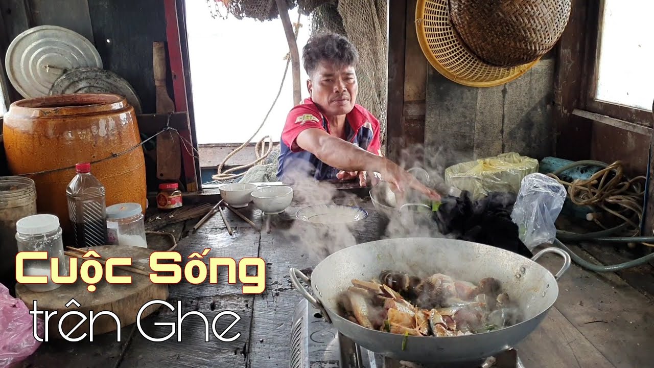 Toàn cảnh 1 ngày đánh bắt cá nấu ăn bữa cơm trên ghe | Ngư Dân Miền Tây #105