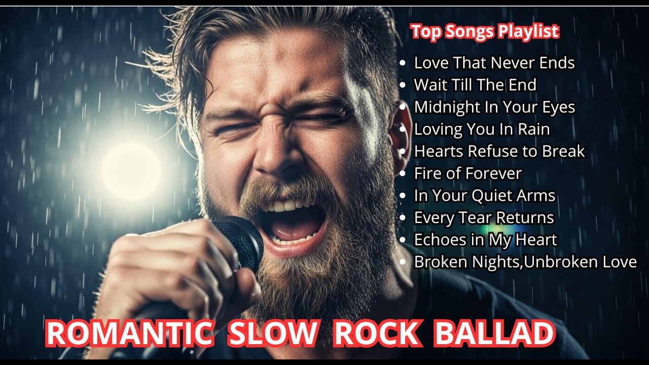 🎸EMOTIONAL SLOW ROCK PLAYLIST  2026🎶- SLOW ROCK BALLADS | AMERICAN ROCK SONGS