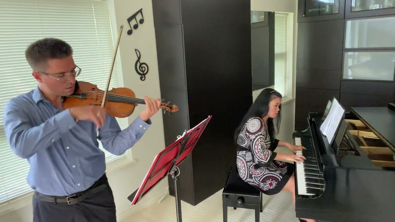 Scherzino by Franjo Krežma - Domagoj Ivanovic, violin and Karen Lee-Morlang, piano
