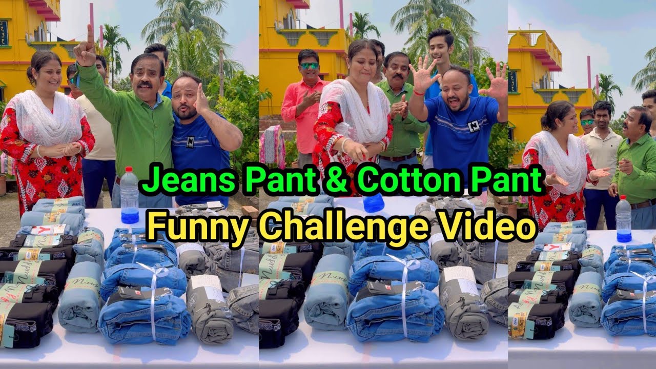 Unlimited New Jeans Pant And Cotton Pant Challenge Video