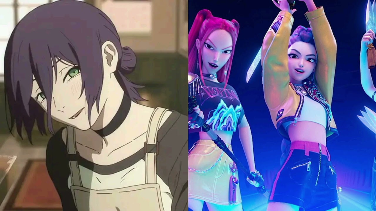 K-Pop Demon Hunters arrasa con 10 premios Annie — Chainsaw man pierde contra las guerreras k-pop!!