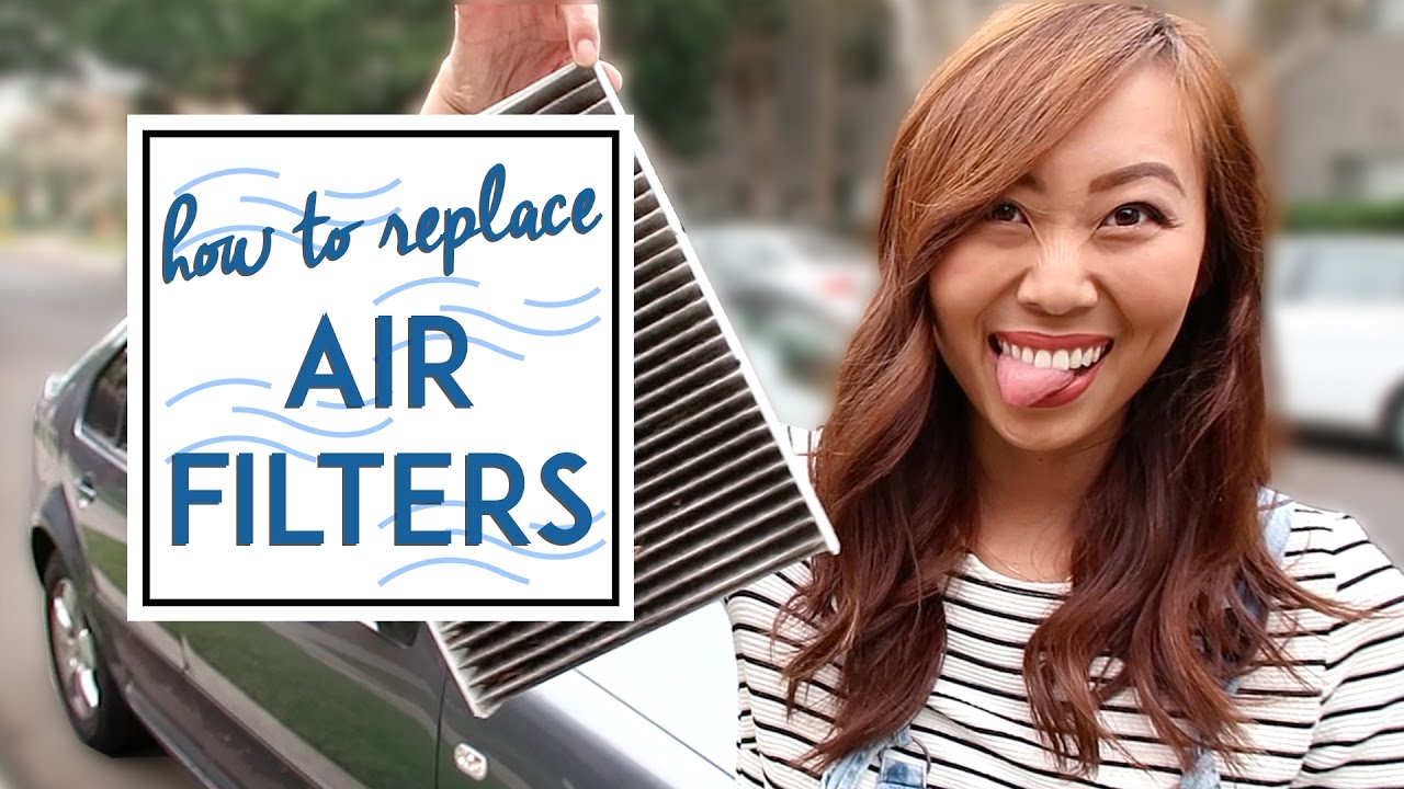 HOW TO REPLACE ENGINE AND CABIN AIR FILTERS  | Jessicann
