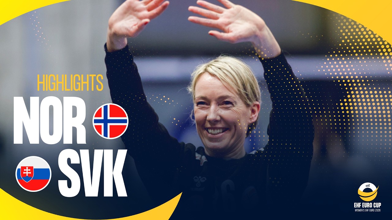 Norway 🆚 Slovakia | Highlights | EHF EURO Cup 2026