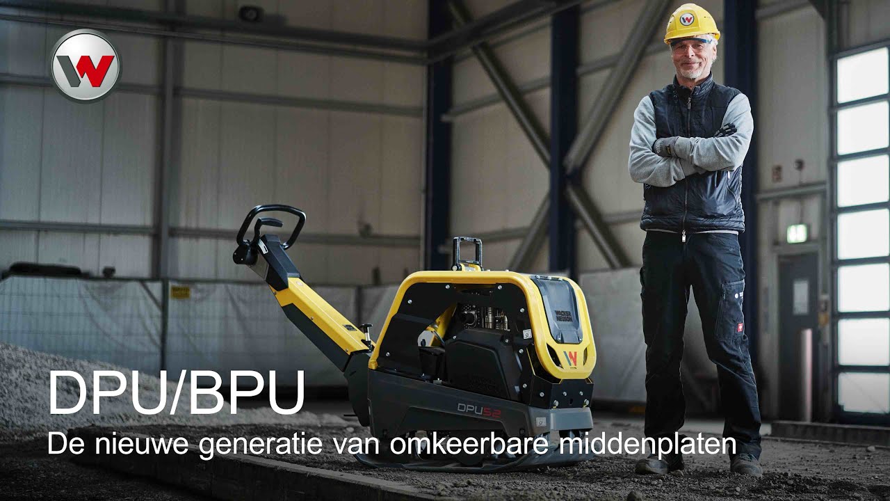 Maximale prestaties: nieuwe generatie omkeerbare middenplaten voor verdichting en voortbeweging