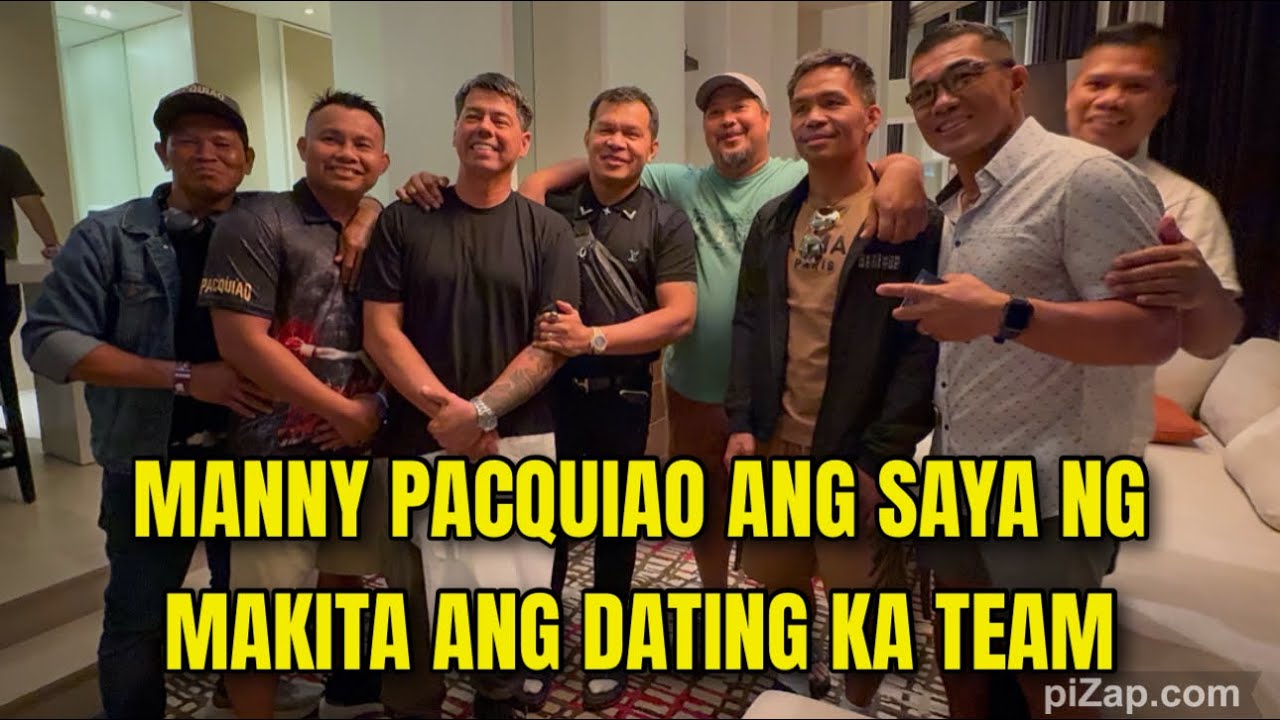 Manny Pacquiao binisita ng mga Unang ka Team Pacquiao