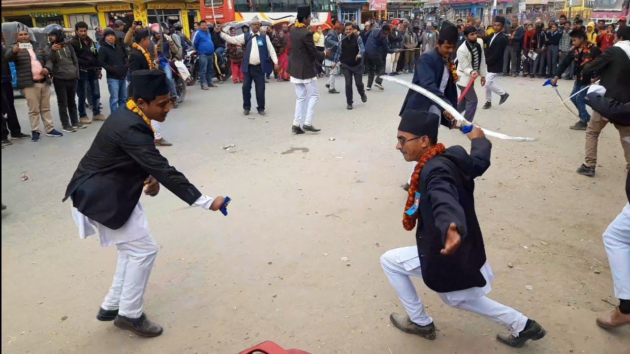 Traditional saraye nach in pyuthan