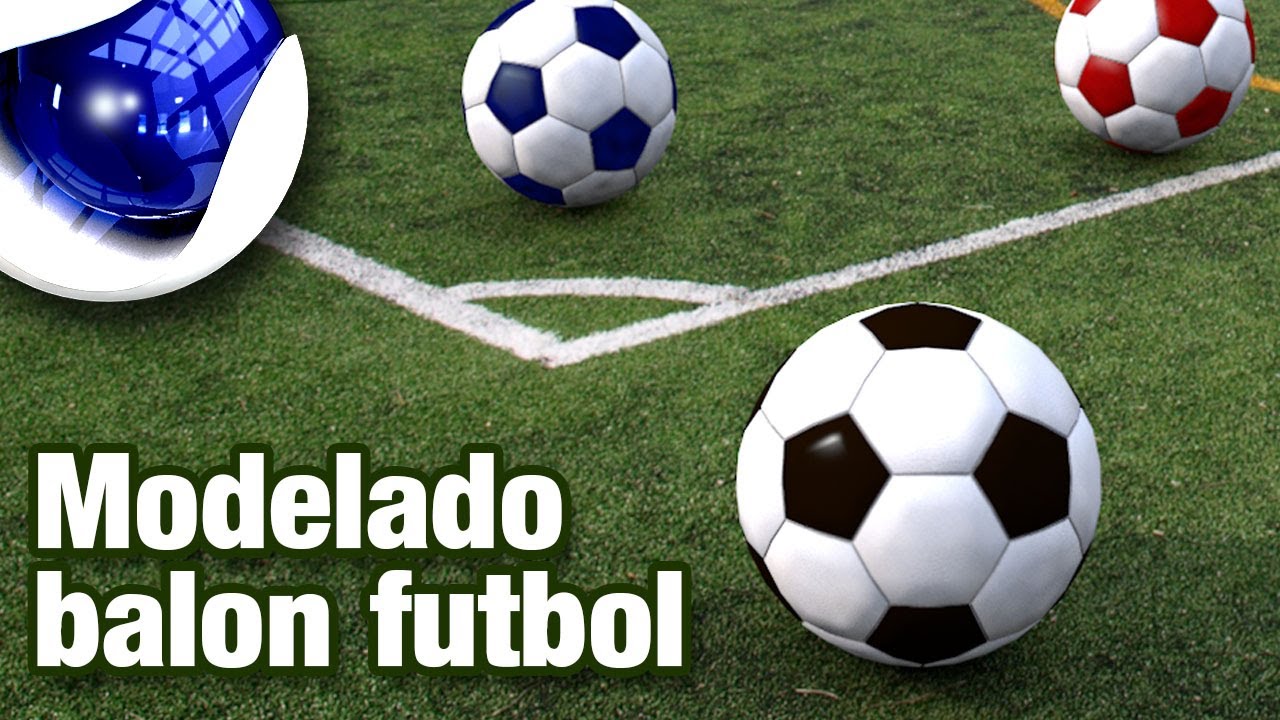 Tutorial Cinema4D modela y texturiza una pelota de futbol by @ildefonsosegura