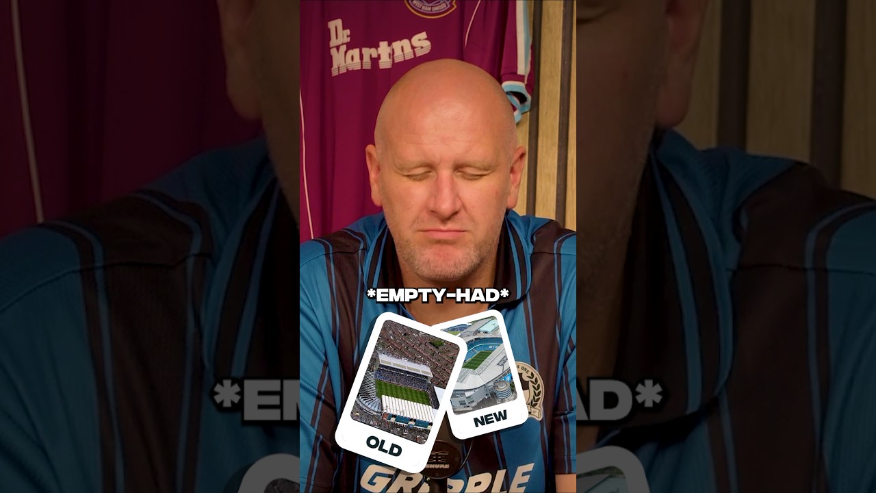 Old Stadium Vs New Stadium with Steve Bracknall 😂
