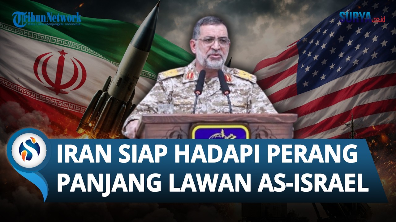 Senjata Baru Siap Dikerahkan, Iran Tegaskan Siap Hadapi Perang Panjang Melawan AS-Israel