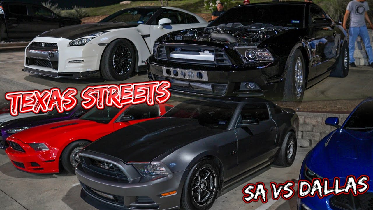 Twin Turbo S197 vs Dallas Turbo S197s | Twin Turbo CTSV vs 1100hp SSTX GTR vs 1100hp MK5 Supra