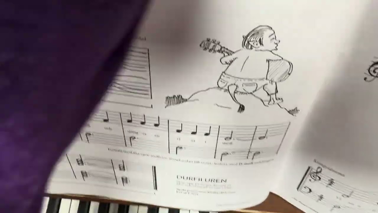 Lilla pianoraketen hemövningar