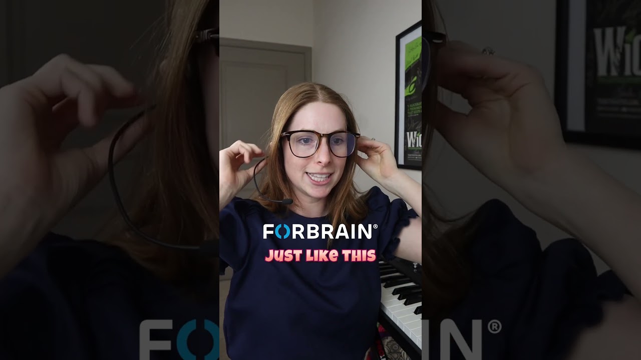 Pitch Correction Made Easy 🎤#Forbrain #learntosing #vocaltraining #boneconduction #singingtips