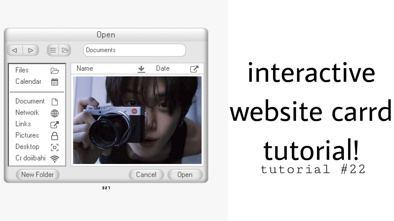 interactive website inspired carrd tut! [PRO STANDARD] cr dollbahi tut#22