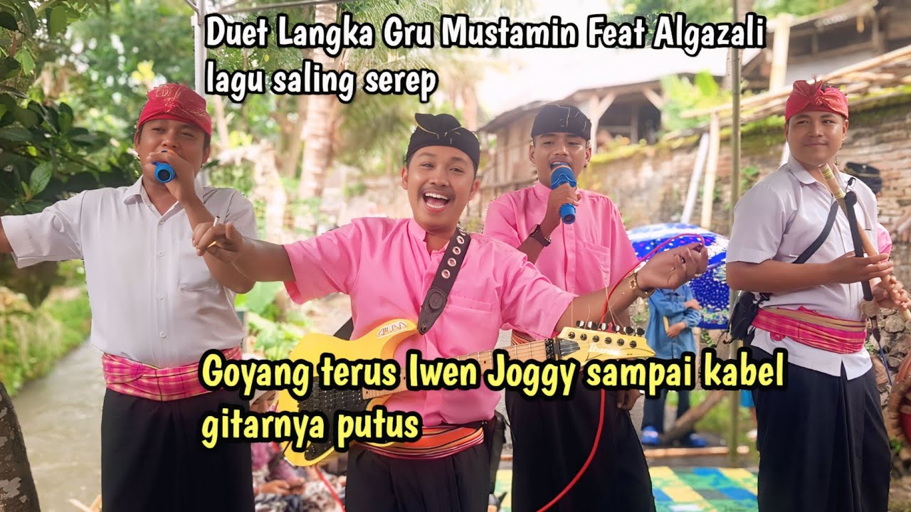 MOMEN LANGKA DUET MANIS GURU MUSTAMIN FEAT ALGAZALI DALAM SATU LAGU ABATA 05 LIVE DISUKARARA