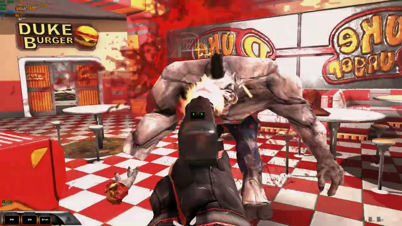 Serious Duke 3D @ 4K (Serious Sam Fusion 2017 mod) NVIDIA GeForce RTX 3060 + Intel i7 12700