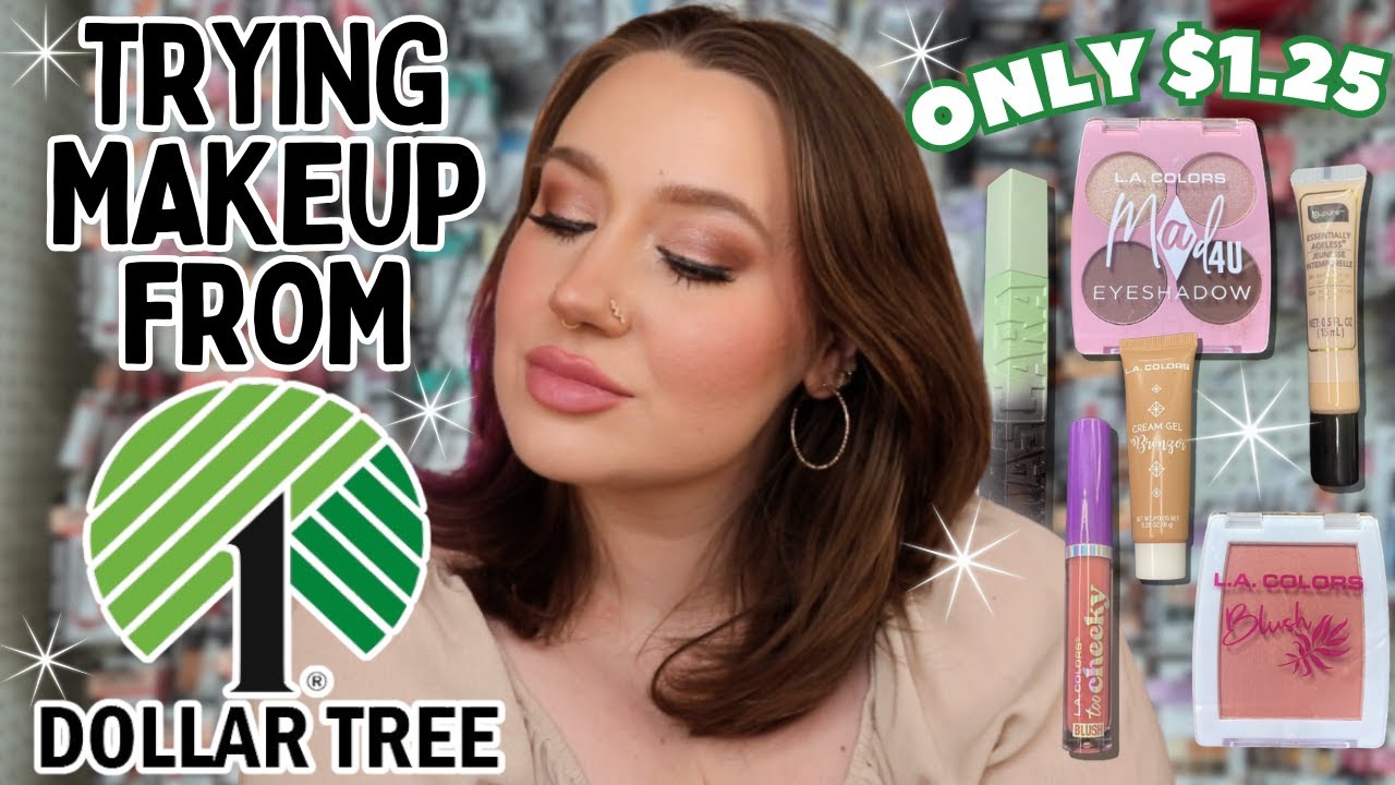 FULL Face of Dollar Tree Makeup