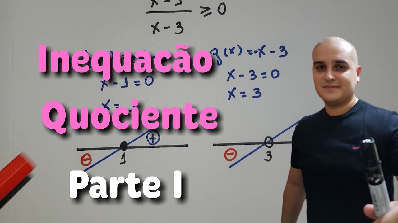 Inequação 08: Inequação Quociente - Parte I