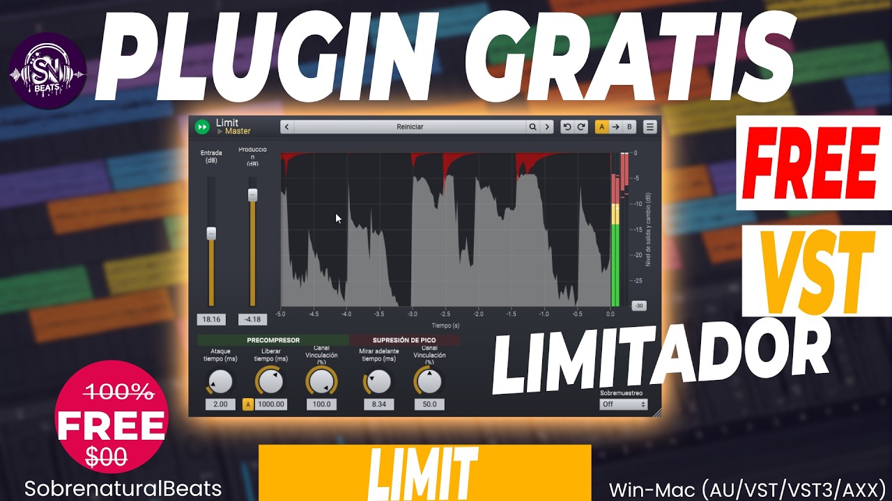 🎁GRATIS! ACON DIGITAL LIMIT LIMITADOR🎚️ GRATUITO HASTA EL 1 DE MARZO REVIEW FREE MASTERING VST🔥👇👇