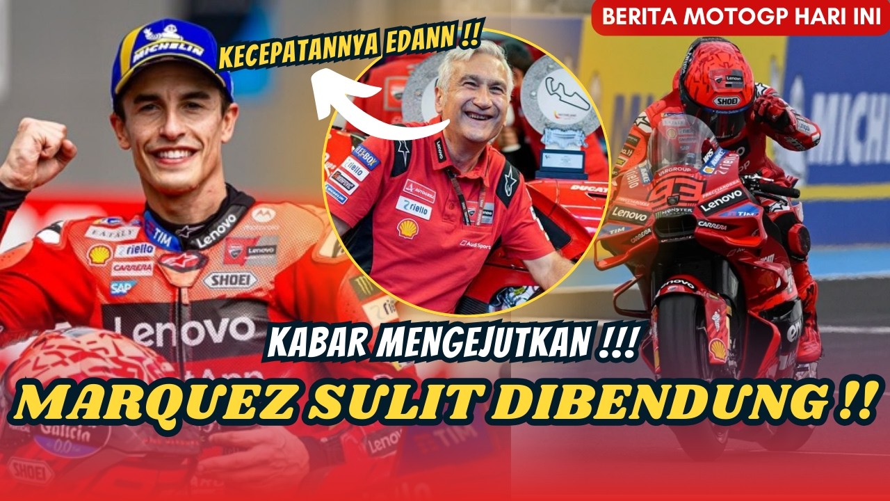 🔴PANAS‼️GELAR KE 10 SUDAH DEKAT, MARQUEZ AKAN JADI GOAT MOTOGP⁉️BERITA MOTOGP HARI INI