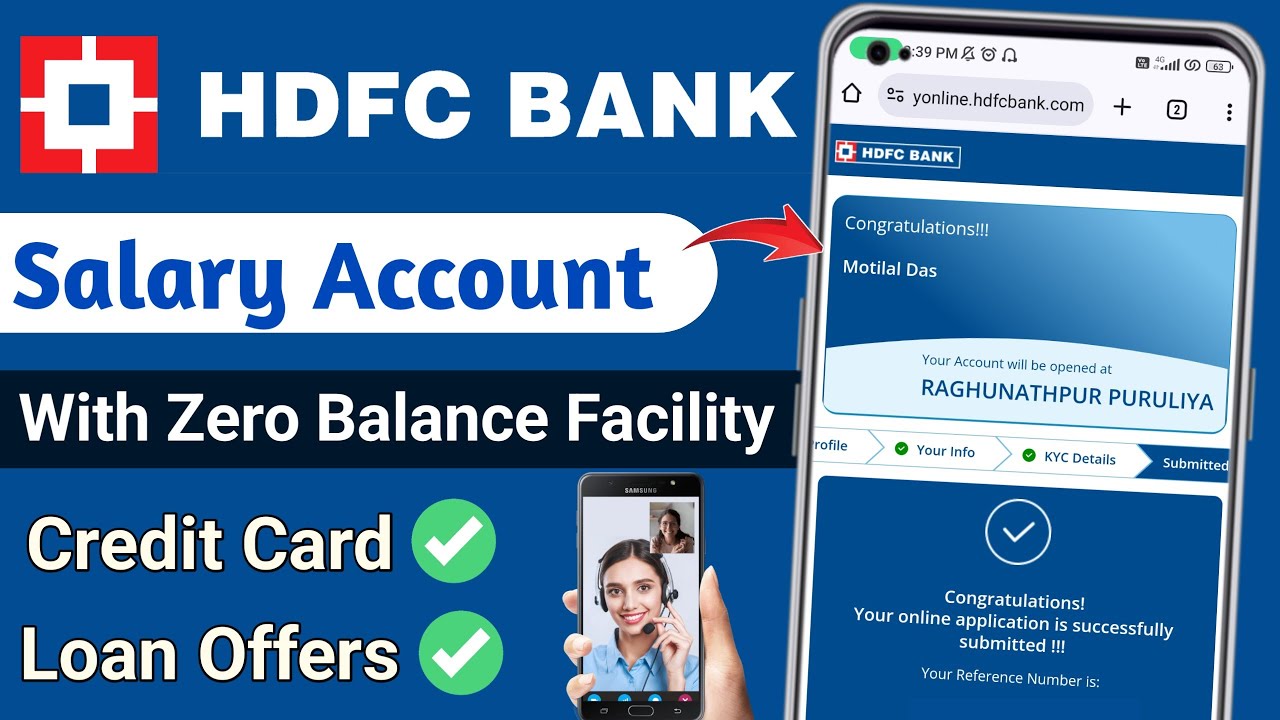 HDFC Bank Salary Account Opening Latest Procecss || How to Open HDFC Bank Salary Account Online