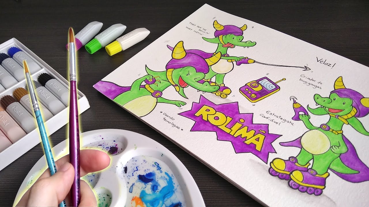 Drawing my second super hero: CAPTAIN TENDENESS! (Speedpaint)