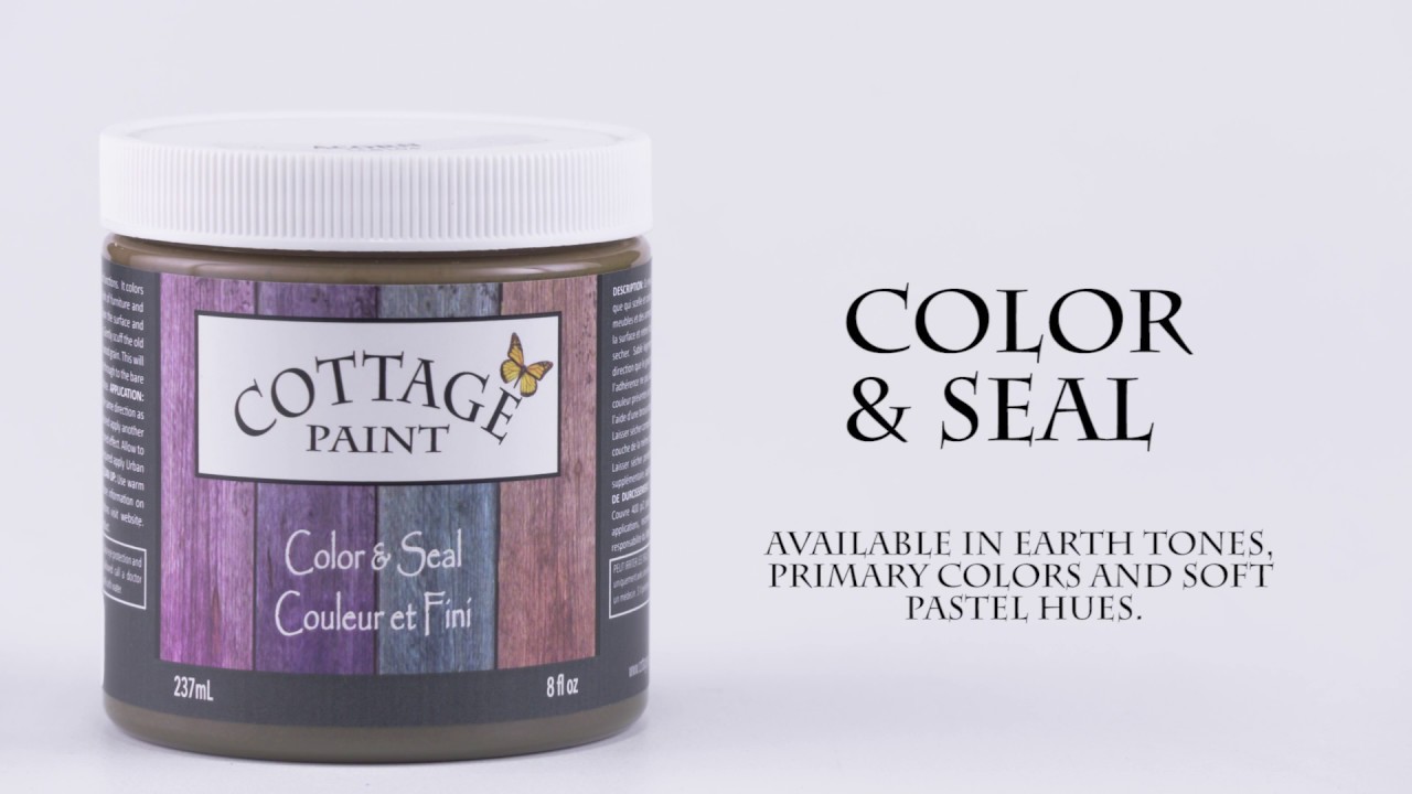Cottage Paint   Updating a wood finish with Color & Seal