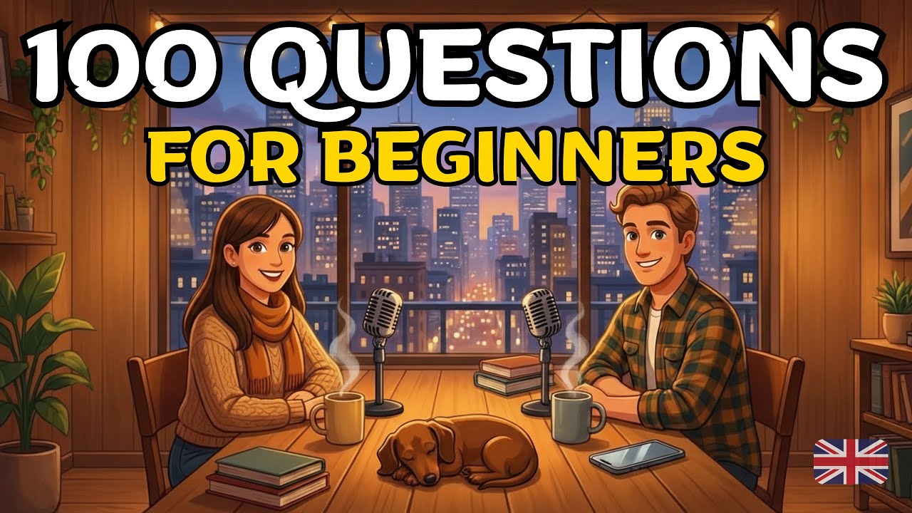 100 English Questions and Answers for Daily Life | Speaking Practice for Beginners 
