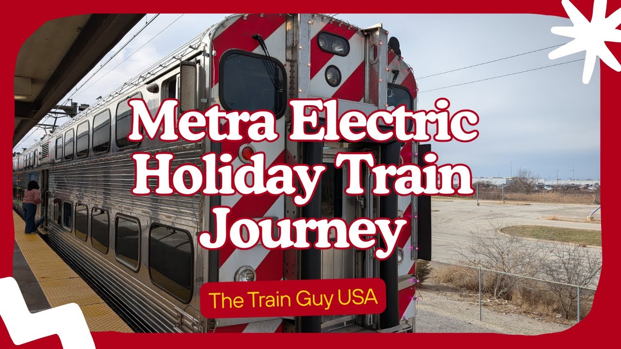Metra Electric Holiday Train Journey