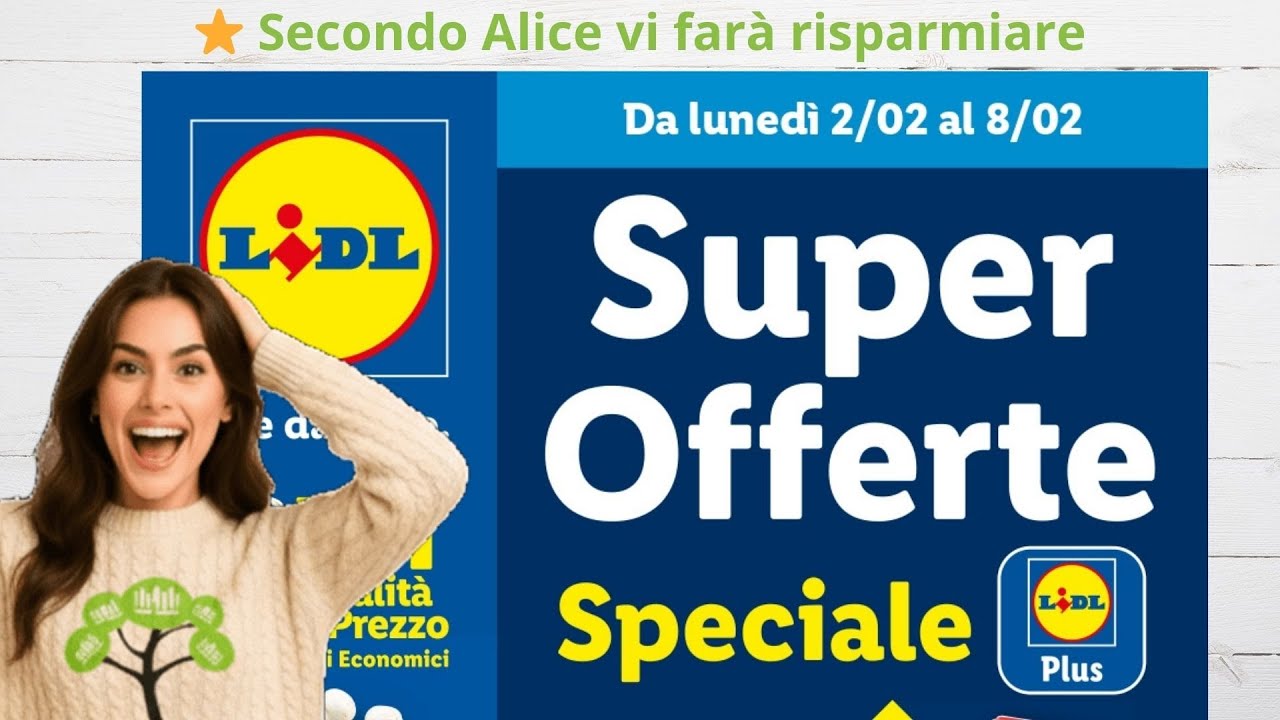 VOLANTINO LIDL dal 2 all'8 Febbraio 2026 #anteprima