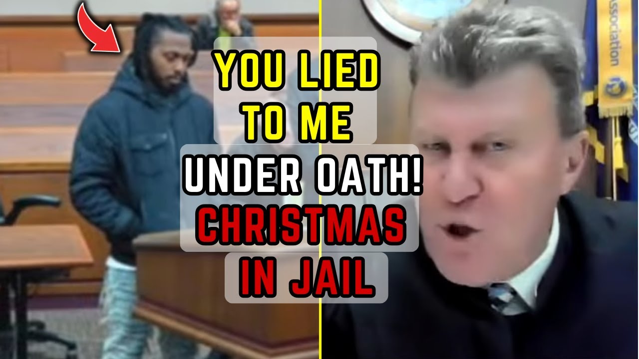 Judge EXPLODES When ENTITLED Defendant Lies To His Face (Instant JAIL)
