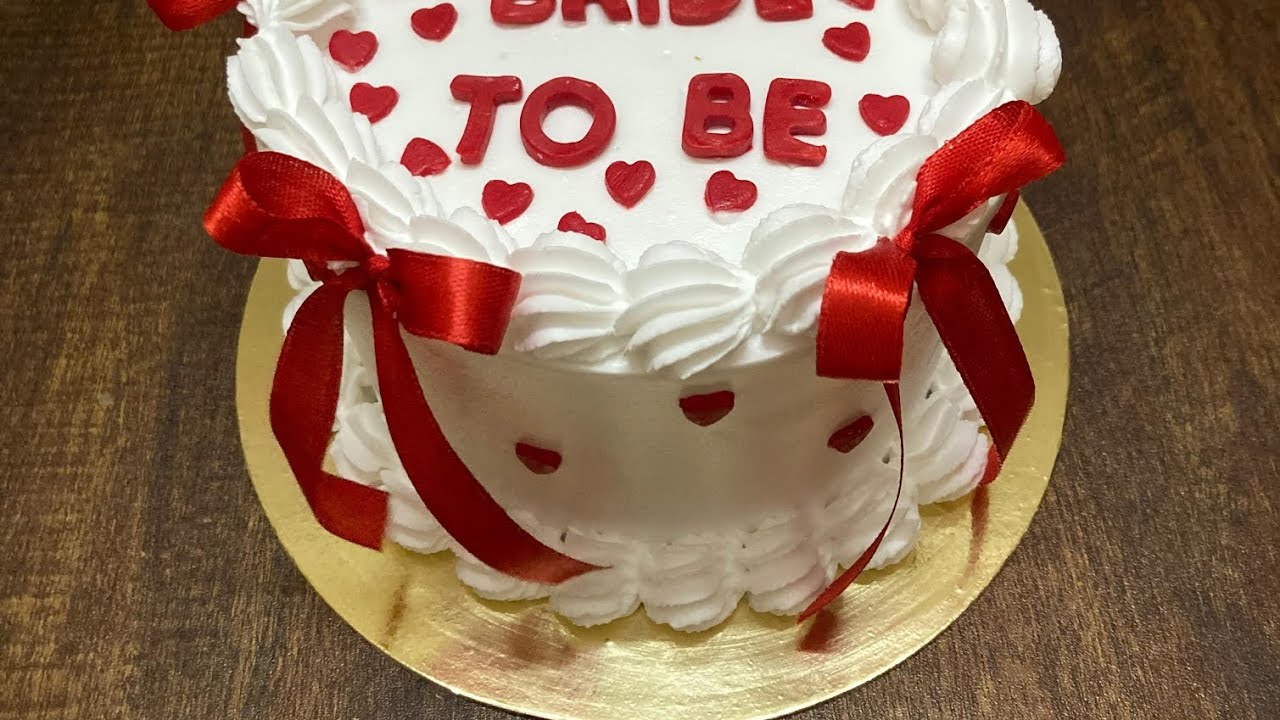 Bride to be Cake @Kikis_KKitchen 