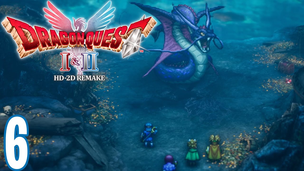 Dragon Quest 2 HD-2D Remake 6 | Tower of the Moon, Volcano Grotto, Sunken Ship & Sea Lords Treasure