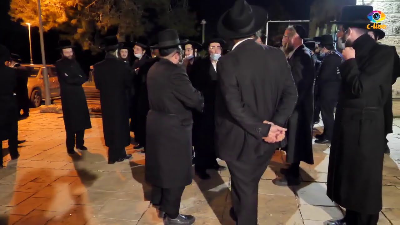 הלווית הרה"צ בנש"ק הרב אברהם יהושע העשיל טווערסקי זצ"ל | Levaya Of Rabbi Dr. A.J. Twerski