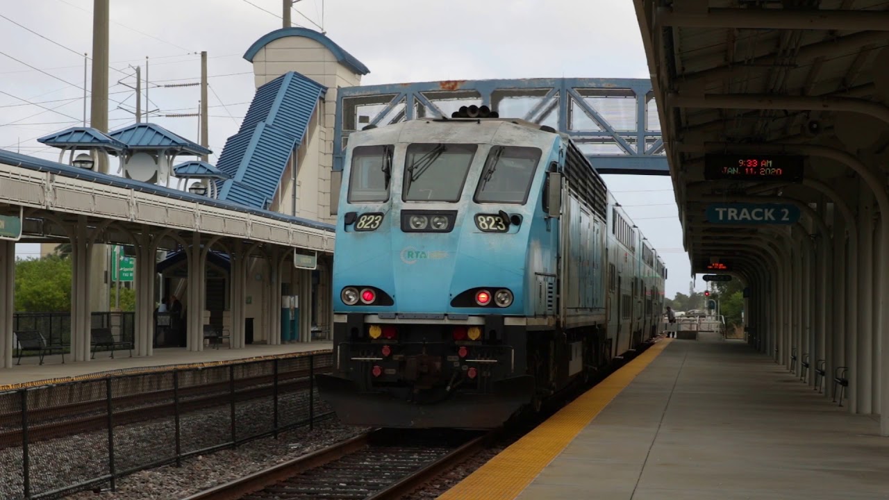 Railfanning at Boca Raton, FL 1/11/20
