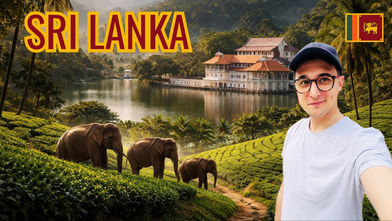 Pelo INTERIOR do SRI LANKA: Elefantes, templos e chá | SRI LANKA 03