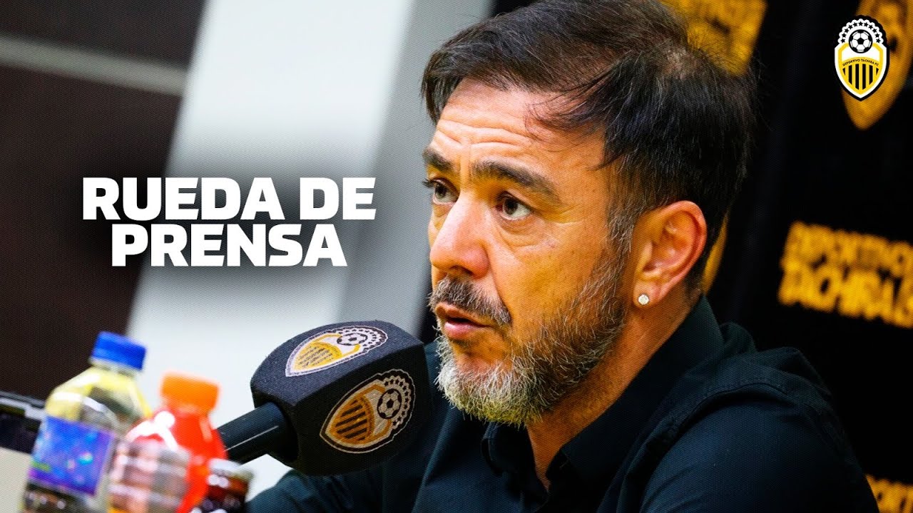 Rueda de prensa del DT Álvaro Recoba en Pueblo Nuevo tras el triunfo Vs Zamora - J7 Liga FUTVE